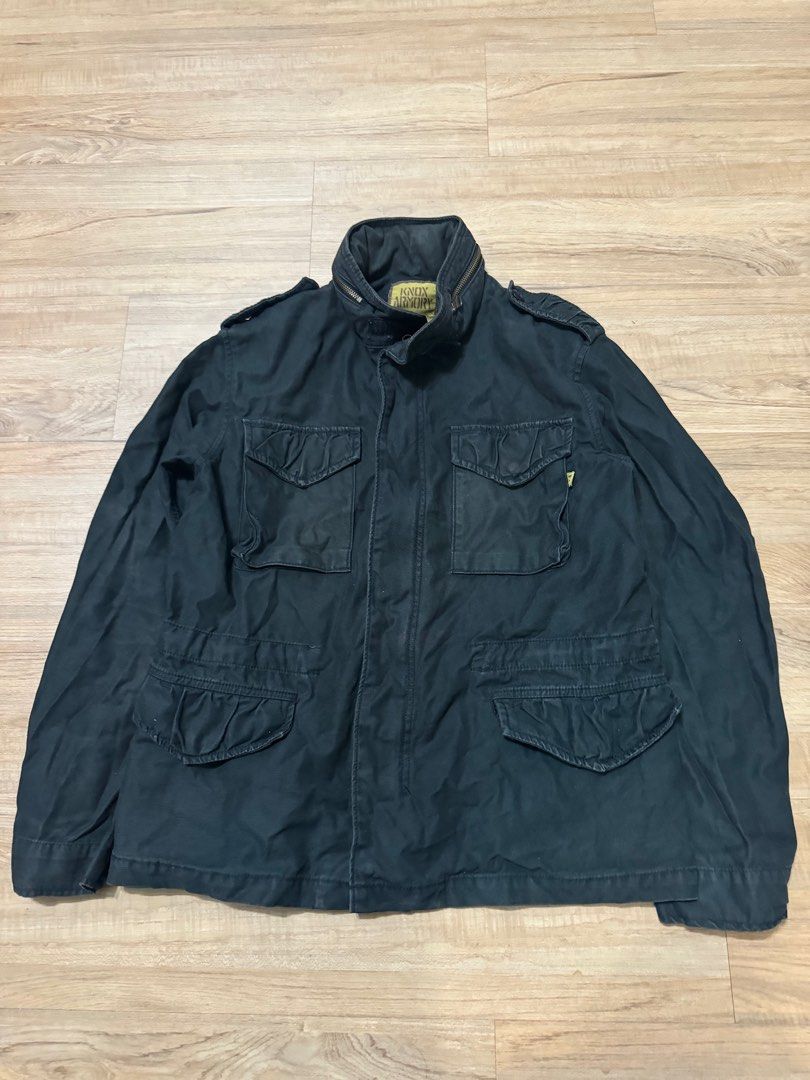 Knox Armory x Alpha Industries Military Jacket Men s Fashion Coats Jackets and Outerwear on Carousell