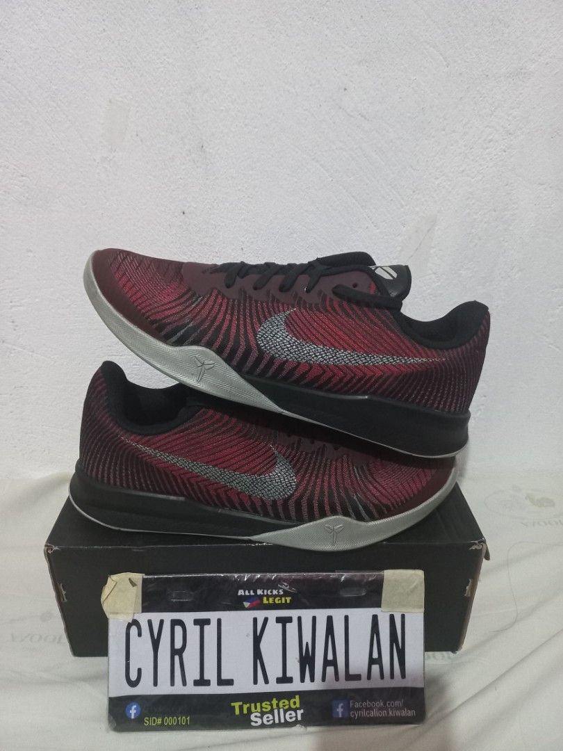 Kobe mentality discount red and gold