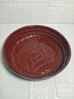 Lacquerware Basket Tray
