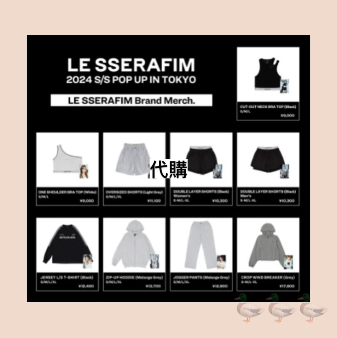 LE SSERAFIM Crop Wind Breker(Grey) S-M（LE SSERAFIM | [LE