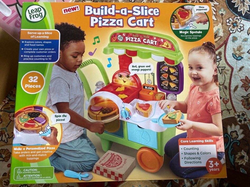 Leap frog Pizza cart, Hobbies & Toys, Toys & Games on Carousell