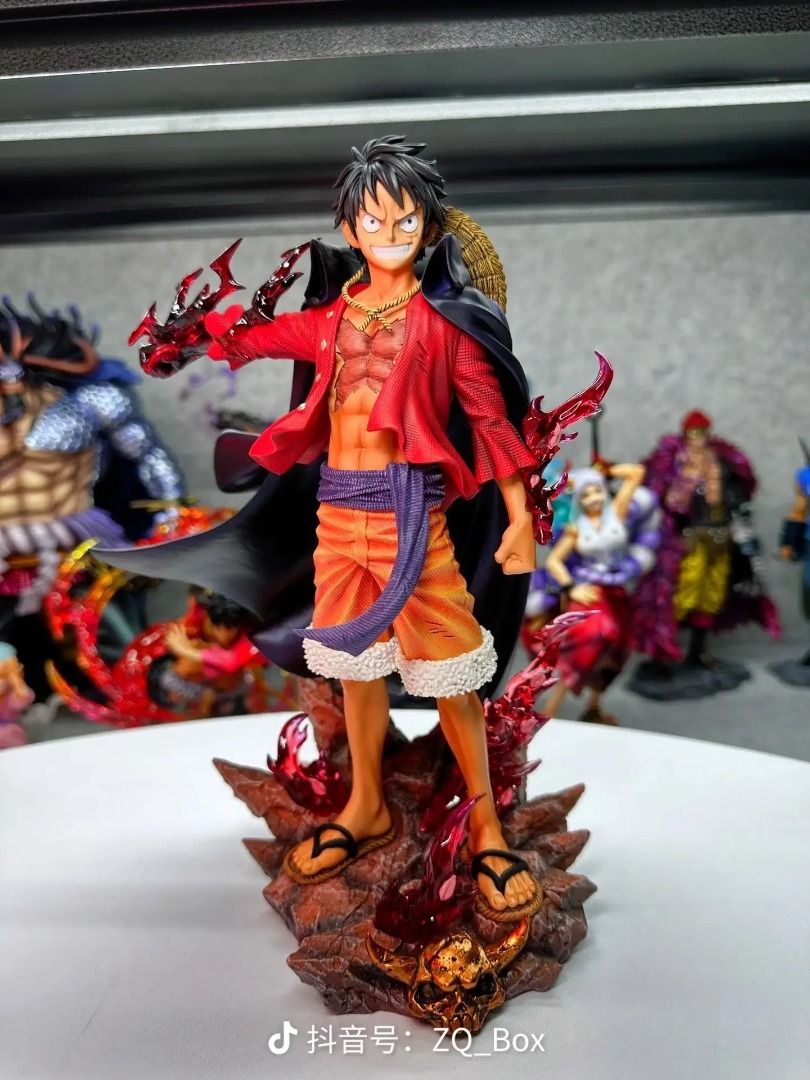 LX Studios - Monkey D. Luffy v2.0 (1/8 Scale Resin) - Onigashima Ryu ...