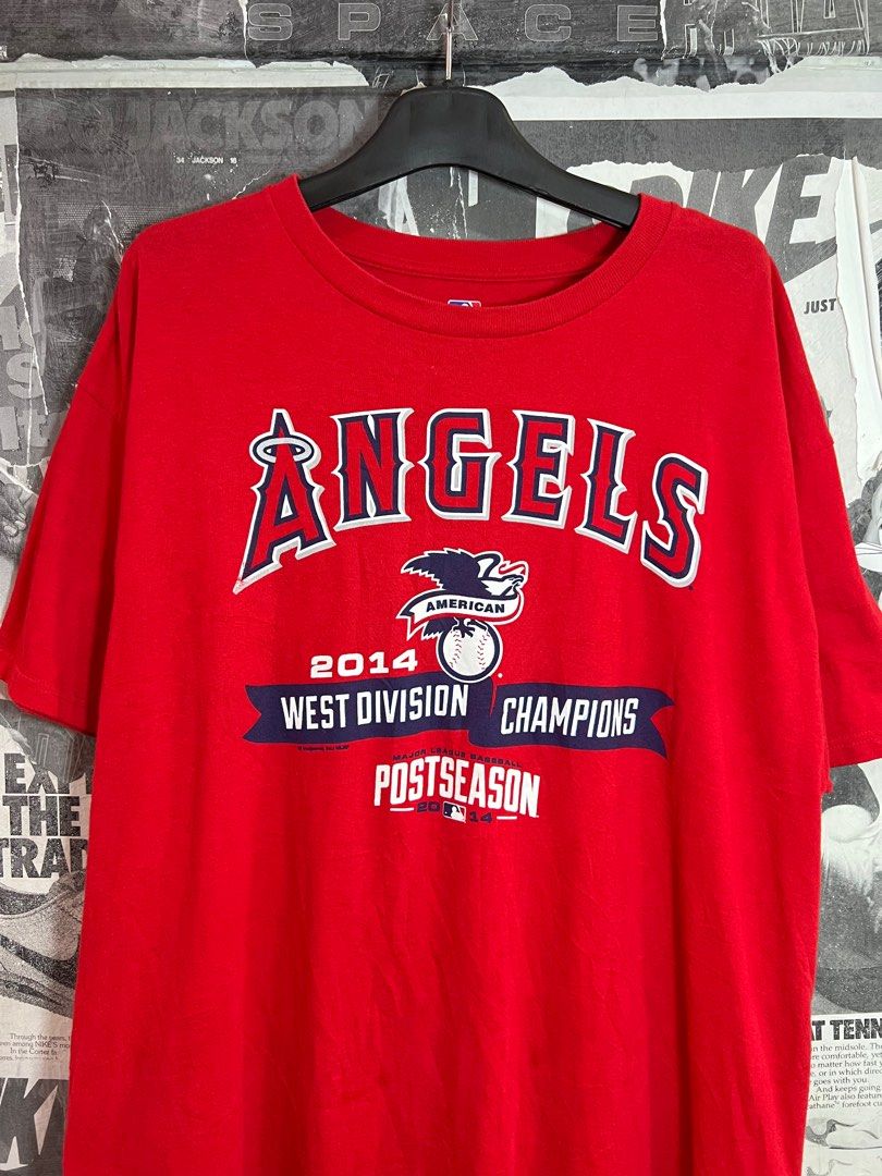 MLB LA ANGELS GRAPHIC TEE Men s Fashion Tops Sets Tshirts
