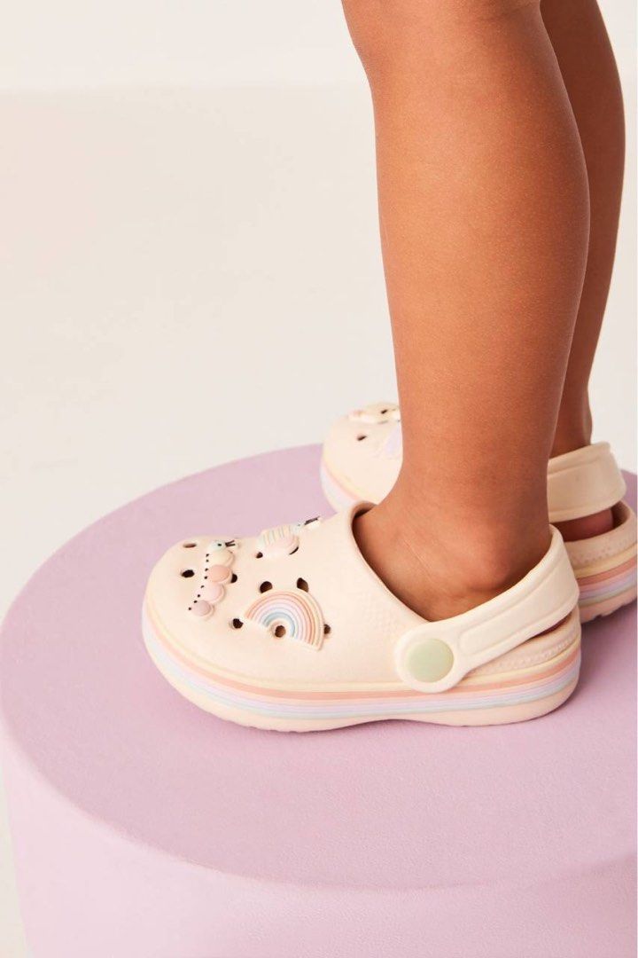Next girls shop crocs