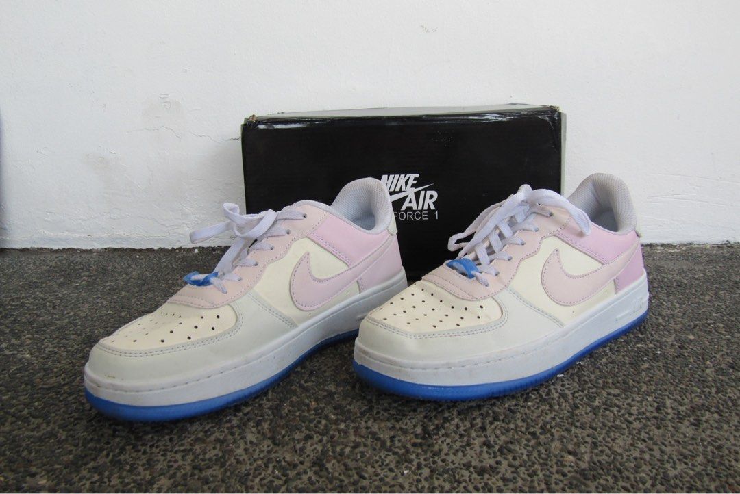 Color changing air force ones hot sale