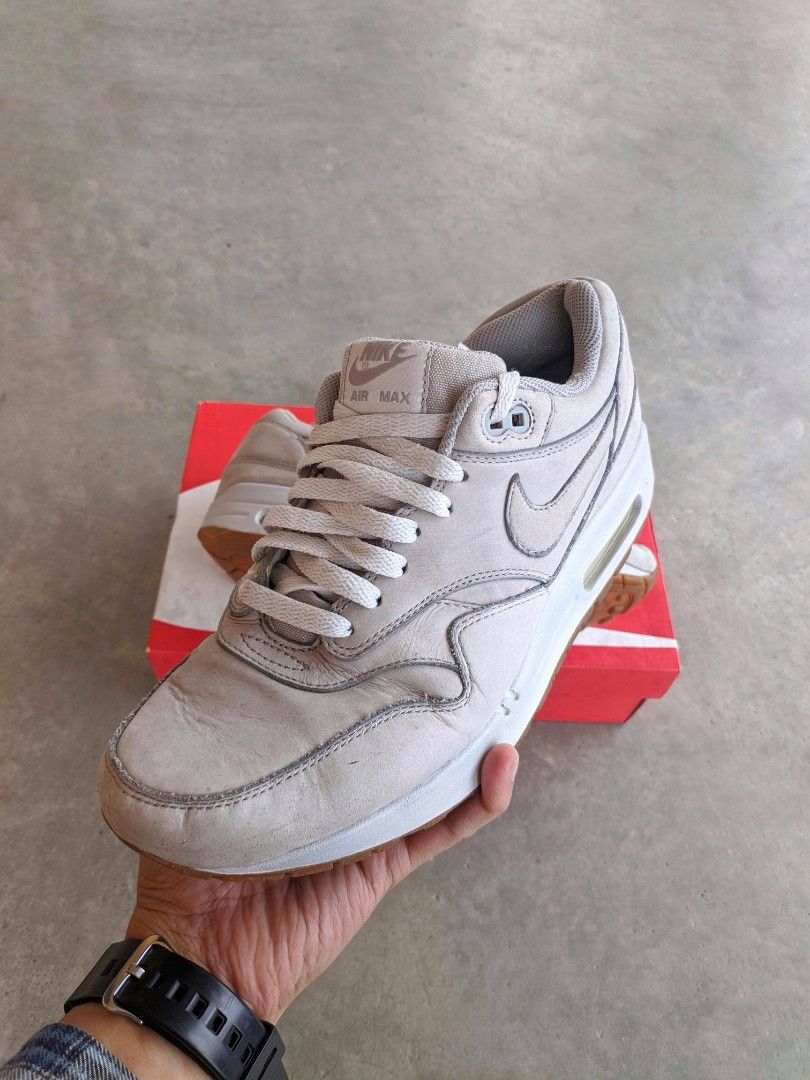 nike air max 1 premium medium grey