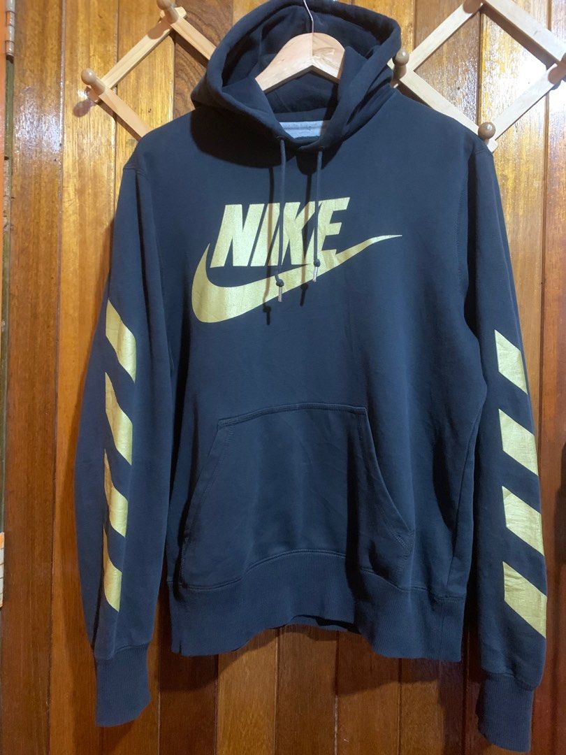 nike side tape hoodie