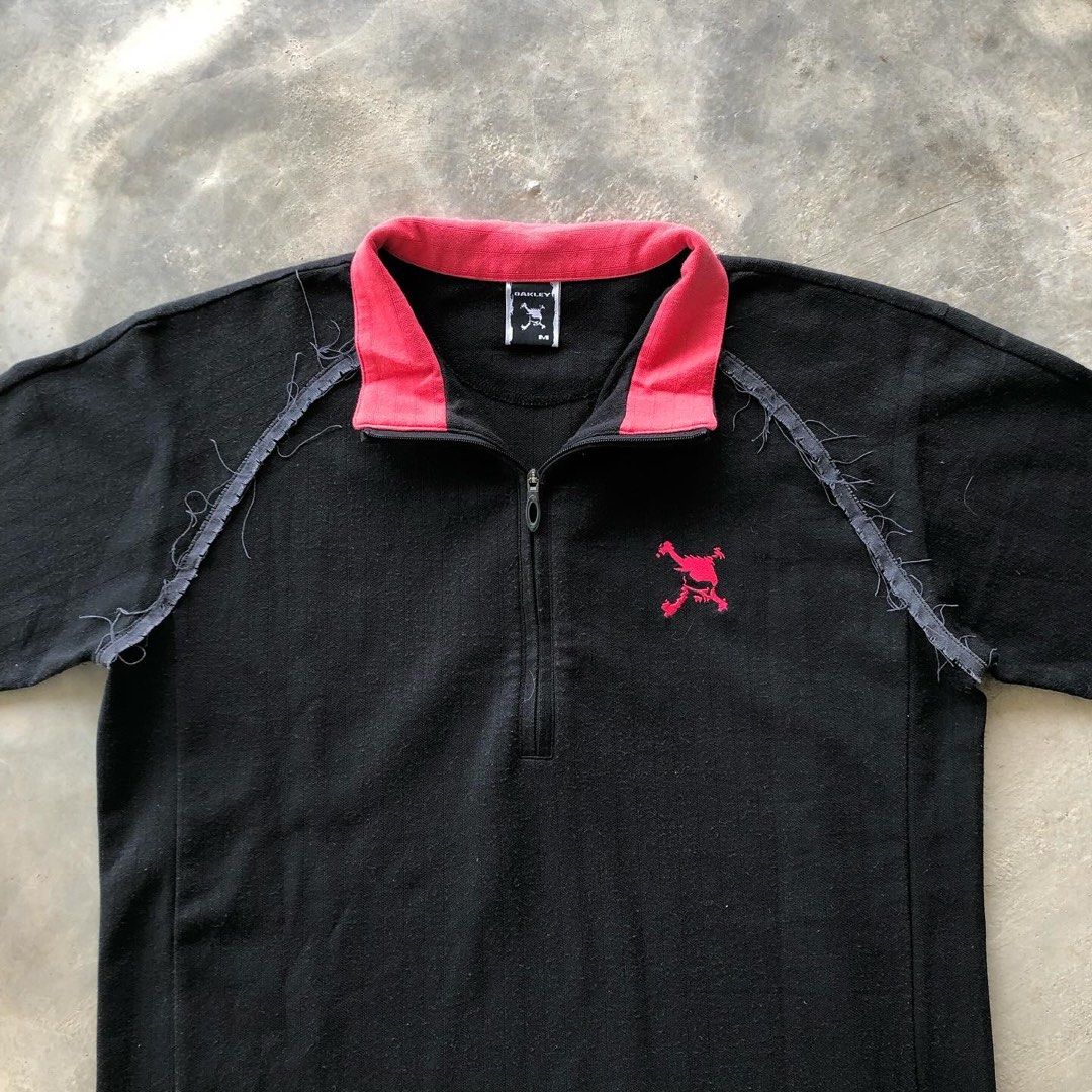 Oakley half zip shirt