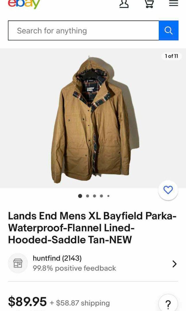 Lands end bayfield sales parka