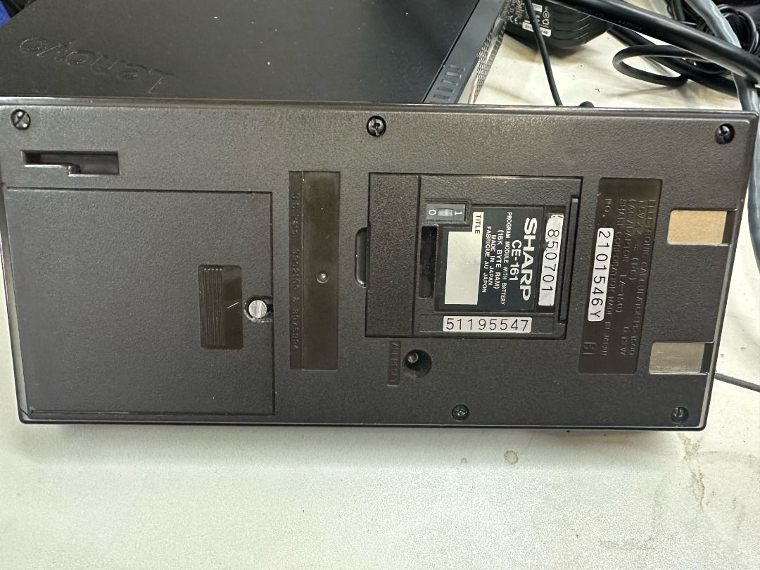 Pocket computer （分類：手提電腦）位於 Hong Kong。 由 grep. 提交（商品編號 1291426541，圖片 2）。簡介： SHARP Pocket Computer,all operation normal.。