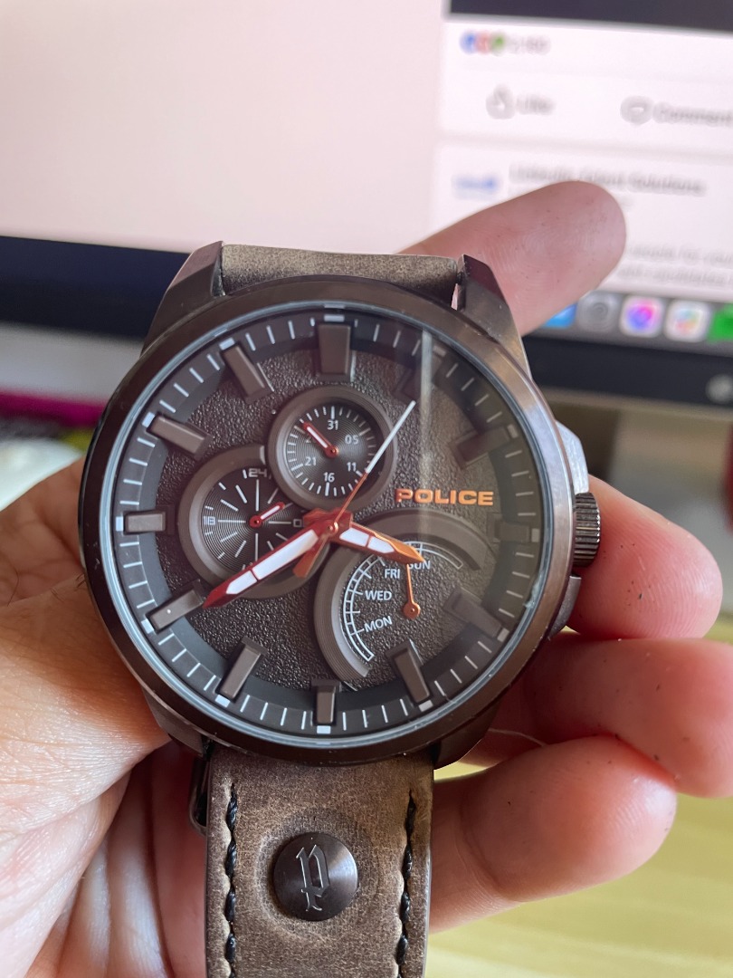 Police navigator hot sale watch