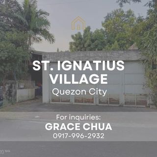 Prime Property! Lot for Sale with an Old House in St. Ignatius Village, Quezon City