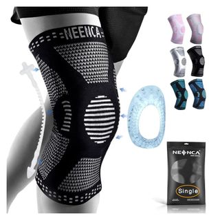 Polygon Knee Support Brace 2 Pack, Knee Compression Sleeve for
