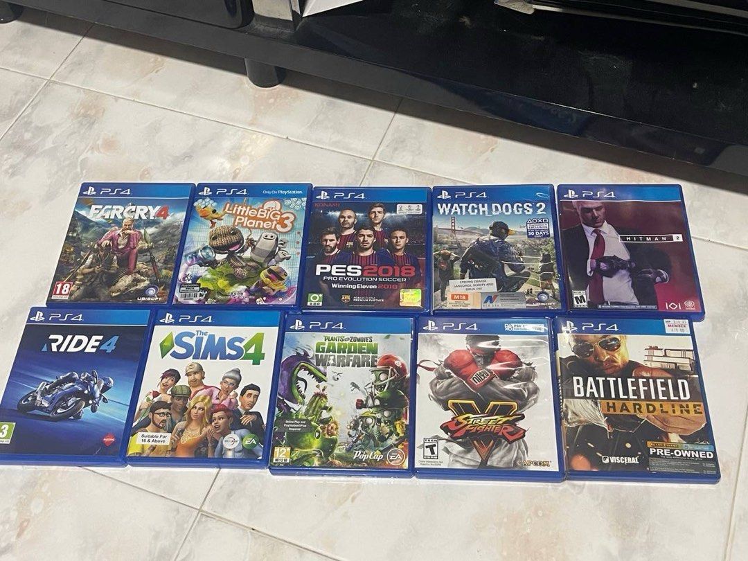 PS4 Games Bulk Sale Video Gaming Video Games PlayStation on