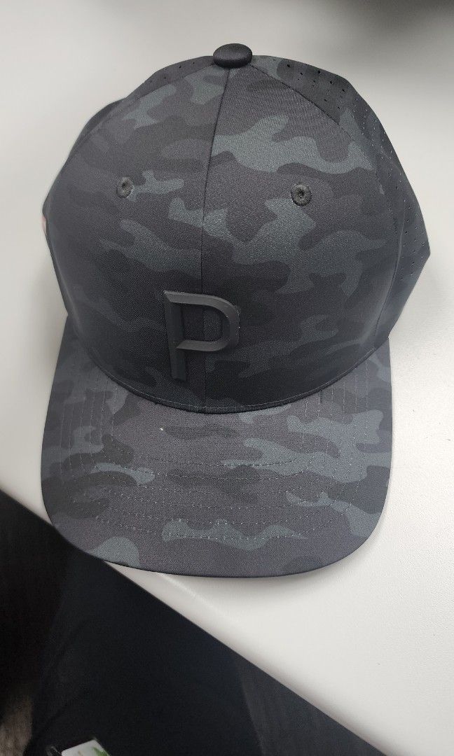Puma Camo Tech Golf flex fit cap black