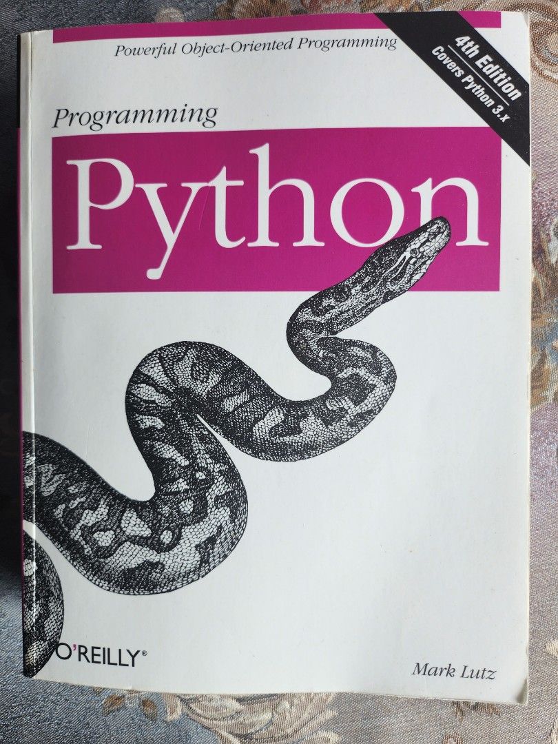 Python, Hobbies & Toys, Books & Magazines, Textbooks on Carousell