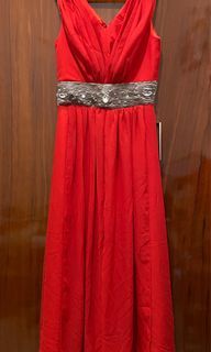 Red Gown Size Small