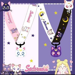 Sailor Moon Lanyard 2 sets:Luna and Artemis