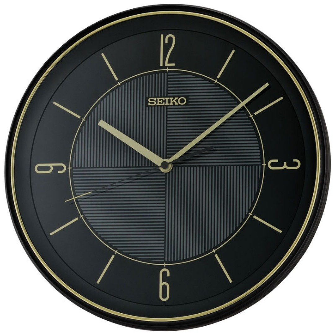 Round Aluminium Clock With Black Dial - Argos Support - View #11