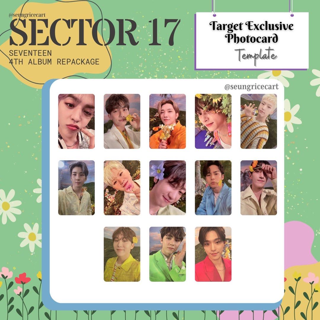 SEVENTEEN SEVENTEEN sector 17 target トレカ ジュン - SEVENTEEN 4th