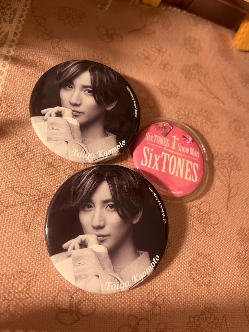 京本大我 痛バ 缶バッジ（SixTONES 京本大我 公式写真 157枚