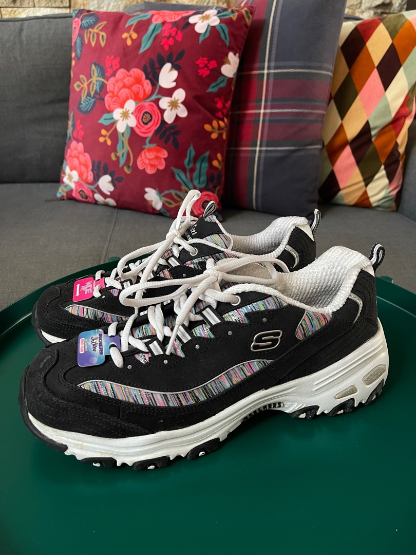 SKECHERS D LITES SHOES Women s Fashion Footwear Sneakers on