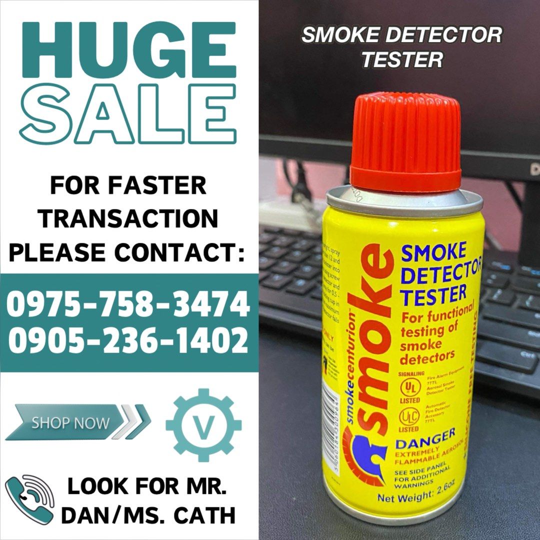 Smoke Detector Tester, Commercial & Industrial, Construction Tools ...