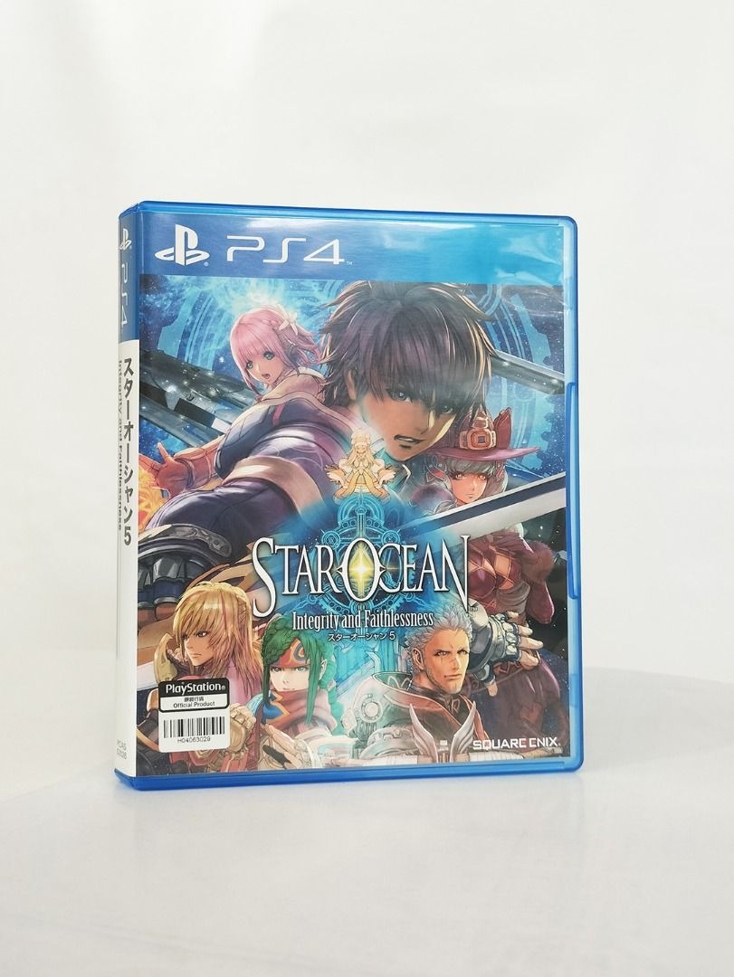 Jeu PS4 Star Ocean: Integrity And Faithlessness - Version Française (VF), En Bon état