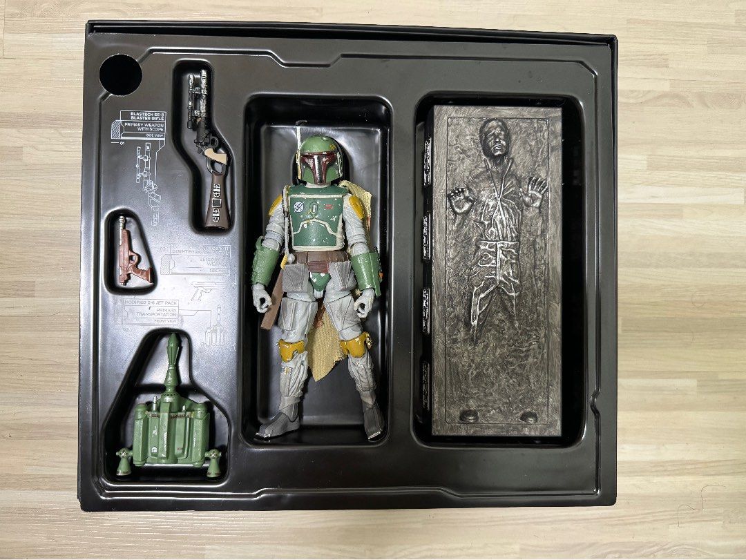 Boba fett han solo carbonite shop black series