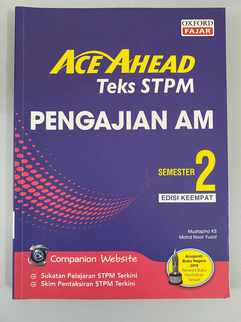 Ace ahead STPM Pengajian Am Sem 2 Edisi Keempat, Hobbies & Toys, Books ...