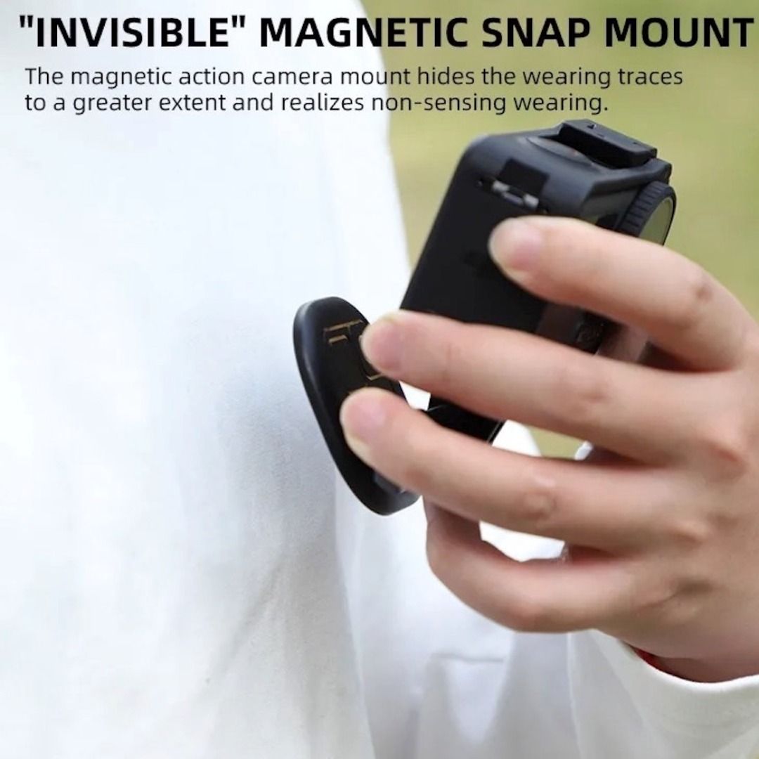 SUNNYLIFE ZJ554 磁性挂绳胸部颈带POV固定带 适用于GoPro Insta360 DJI运动相机62865819831042114