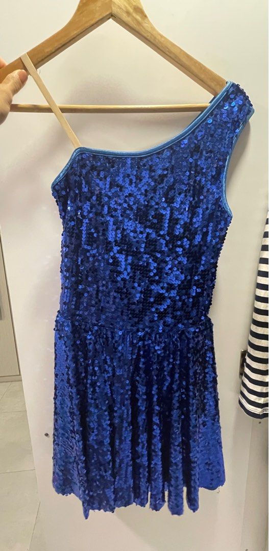 blue lyrical dresses Light and Dark Blue Lyrical Dress  STRETCH DANCE LTD