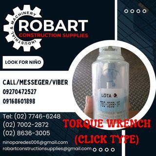 TORQUE WRENCH (CLICK TYPE)