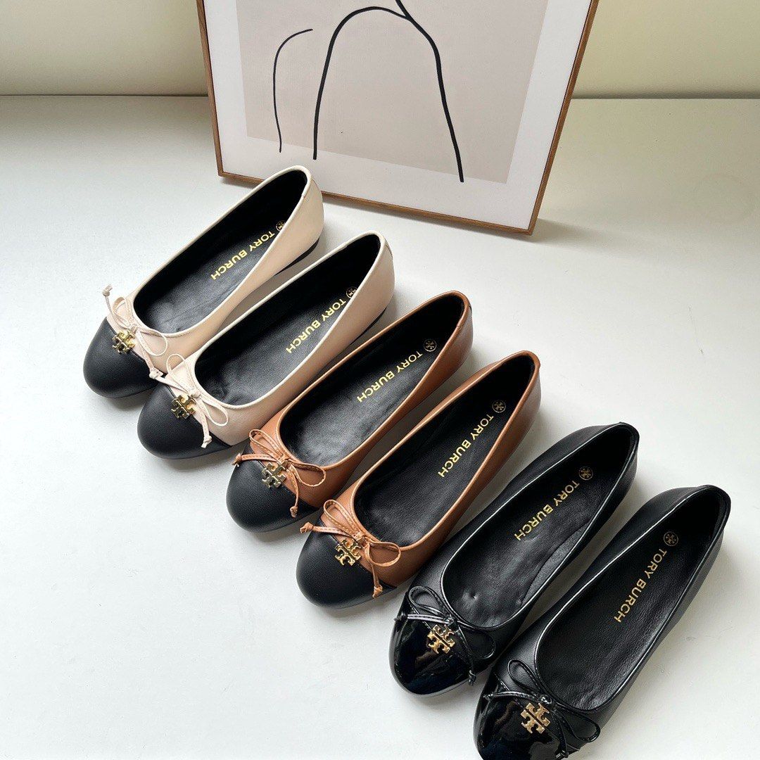 Tory burch shop bow flats