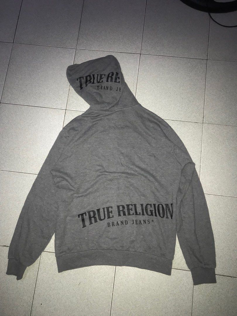 True Religion hoodie (Category: Coats, Jackets and Outerwear) located in Zamboanga. Submitted by alzuldik (Listing ID 1291489099, Image 2). Description: For sale !!! True Religion Size large W22.5 L26 Verygood condition Price : 1,000 Pesos only !!.