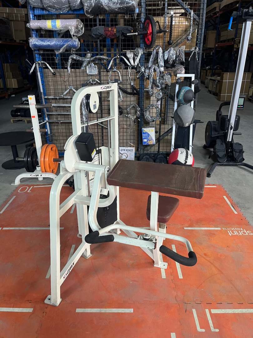 USED CYBEX ARM CURL GYM EQUIPMENT