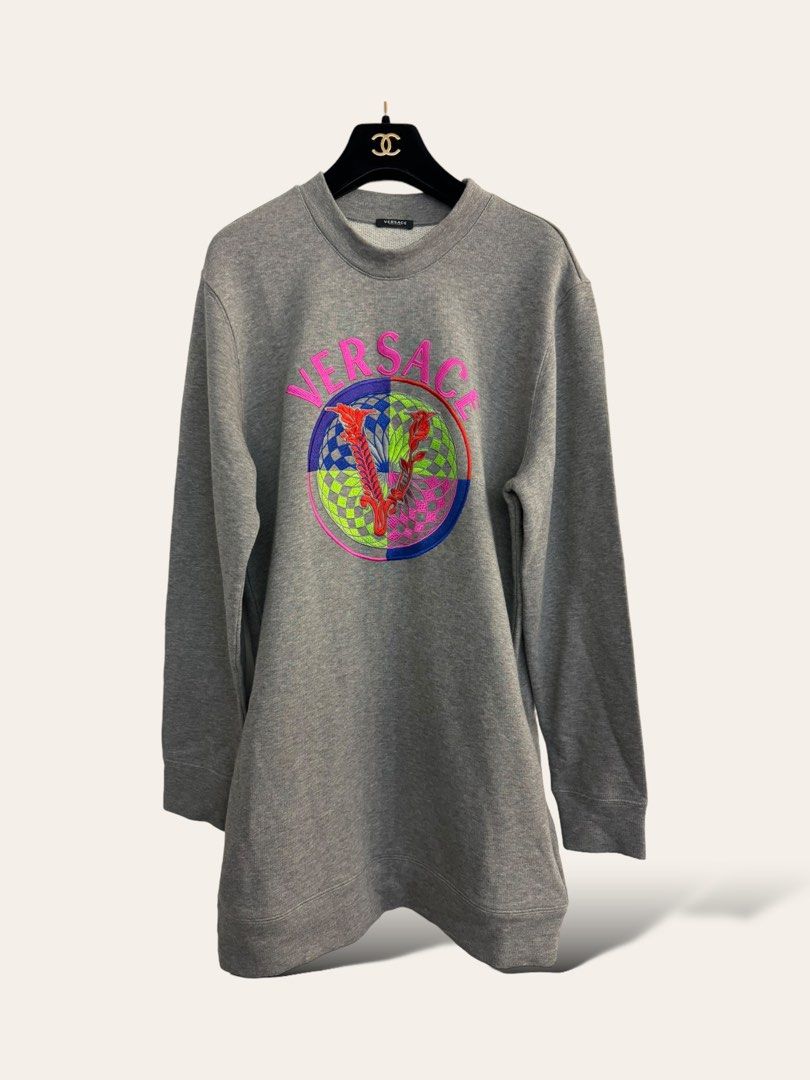 Versace t shirt dress on sale