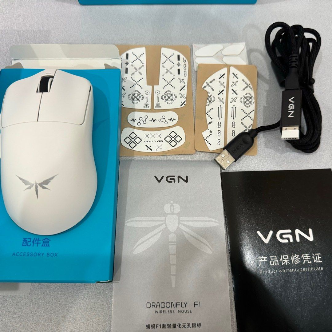 VGN Dragonfly F1 MOBA White + 4K Dongle