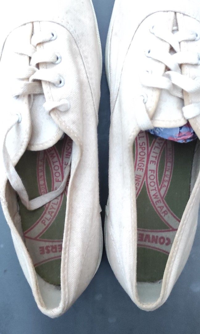 Vintage converse skid grip Men s Fashion Footwear Sneakers on Carousell