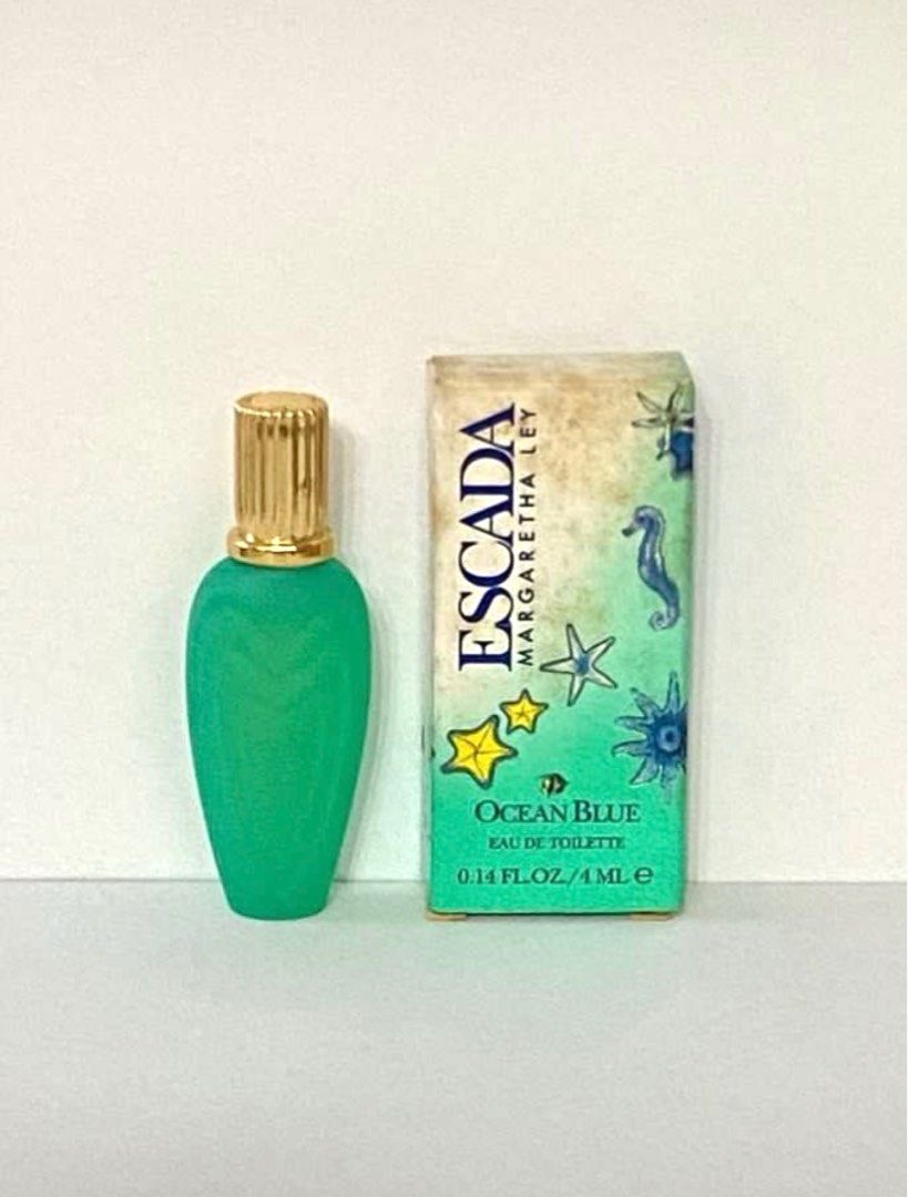 Vintage Escada Magnetic Beat Margaretha Ley Ocean Blue Un Ete En