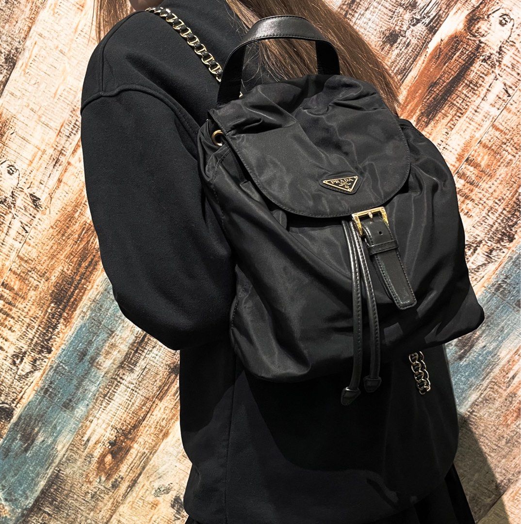 Vintage prada backpack clearance