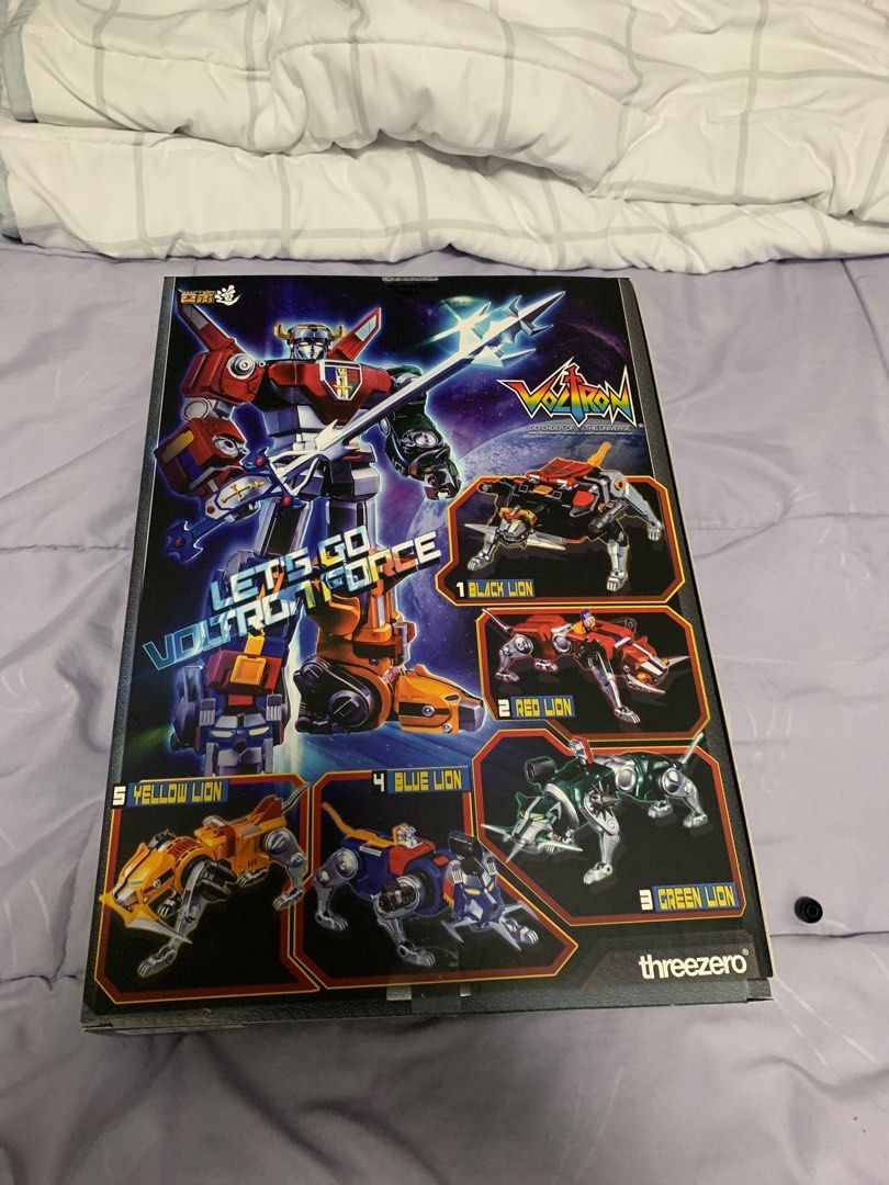 Voltron - threezero (Category: Toy Figures) located in Singapore. Submitted by tawtawtalon (Listing ID 1287724034, Image 8). Description: Original from Threezero original box never displayed checked quality - 💯% negotiable full details here: https://www.threezerohk.com/product/voltron-defender-of-the-universerobo-dou-voltron/.