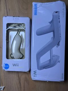 Wii Accessories (Zapper Gun remote & Nunchuck) set both working