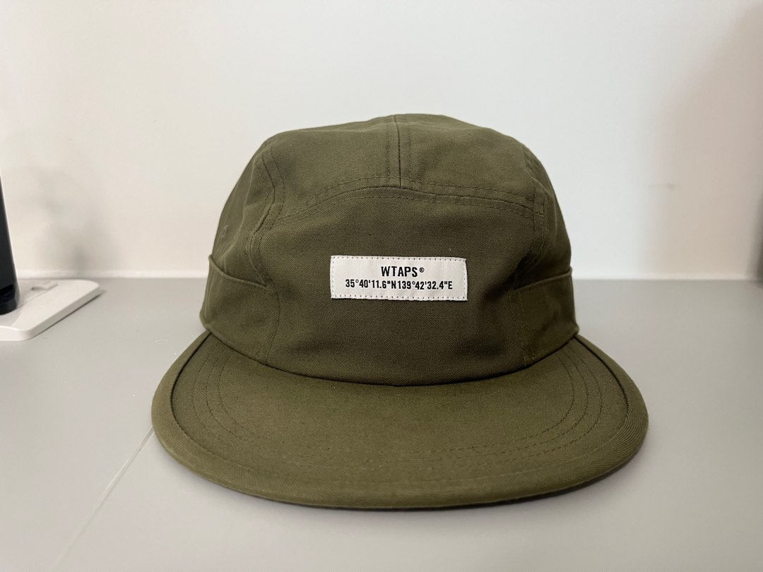 Wtaps T-7 01 /CAP / NYCO. SATIN. CORDURA® OLIVE DRAB camp cap 帽 