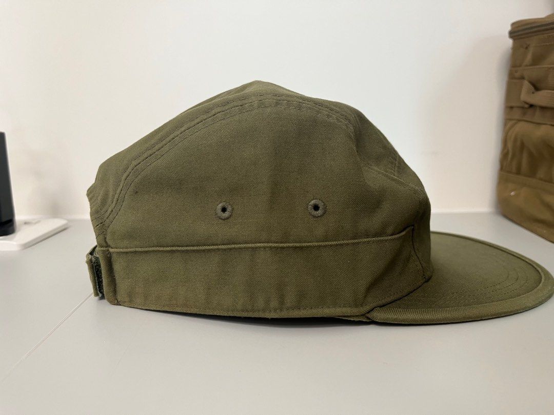 Wtaps T-7 01 /CAP / NYCO. SATIN. CORDURA® OLIVE DRAB camp cap 帽 