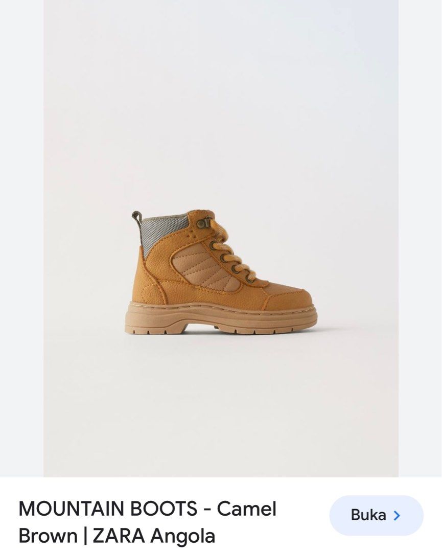 Zara Kids/ Sepatu anak WINTER BOOTS ANAK