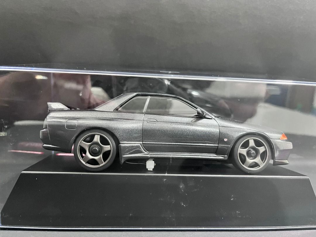 全新京商Kyosho 1/28 Nismo Nissan Skyline GT-R R32 BNR32 灰銀色 