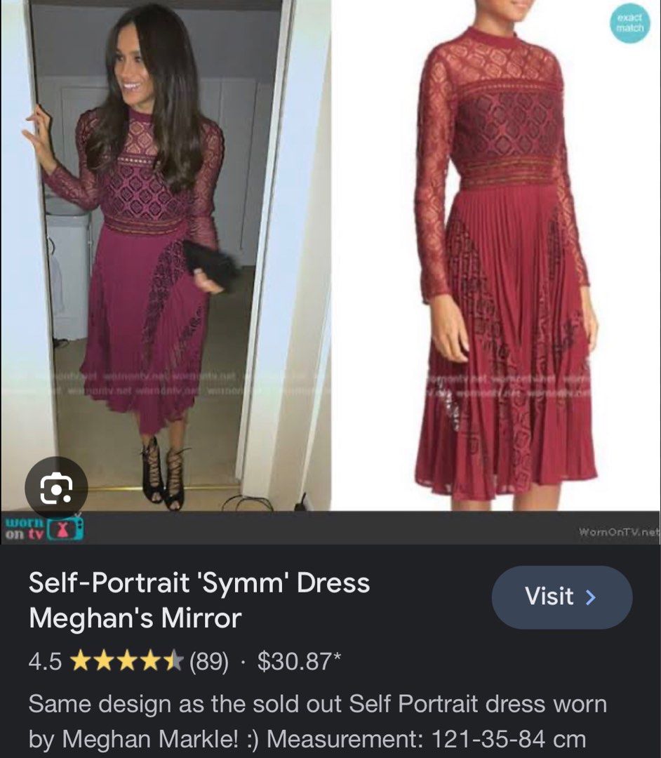 Auth Self Portrait dress Women s Fashion Dresses Sets Dresses on Carousell