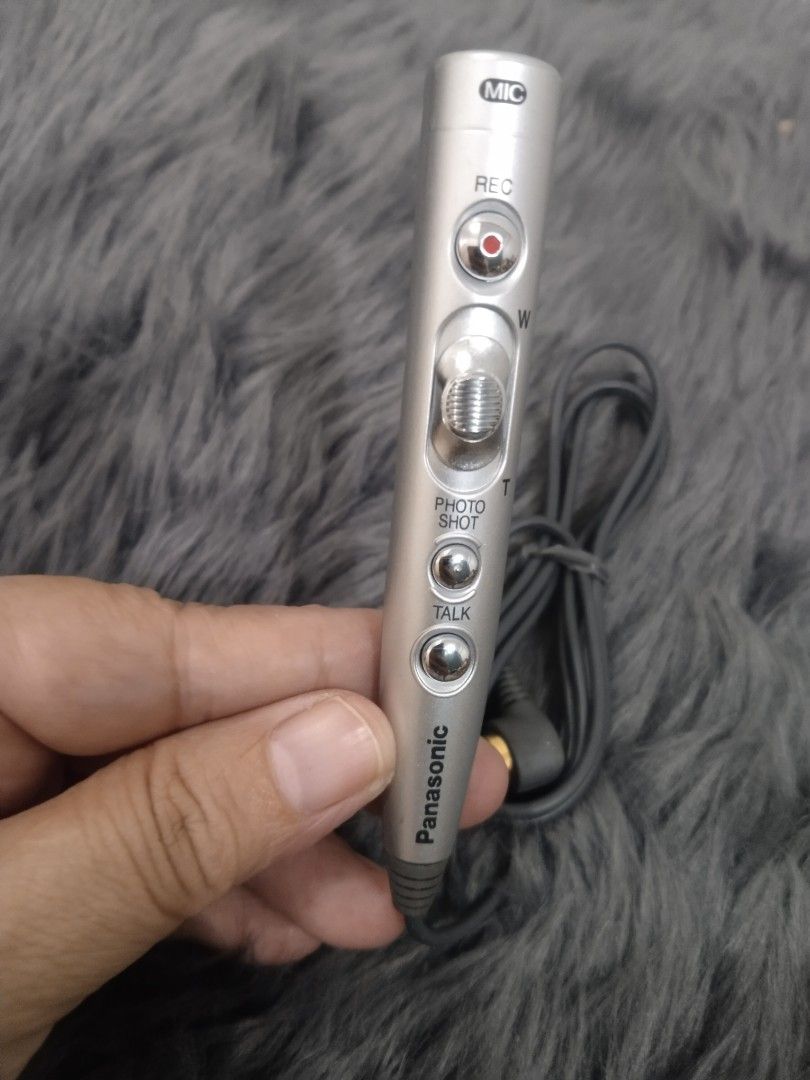 Affordable Panasonic 3.5mm Mic Clip On Remote Control Rec Microphone Record 😍👌 (Category: Voice Recorders) located in Bulacan. Submitted by afford.japan (Listing ID 1291653213, Image 2). Description: Affordable Panasonic 3.5mm Mic Clip On Remote Control Rec Microphone Record 😍👌.