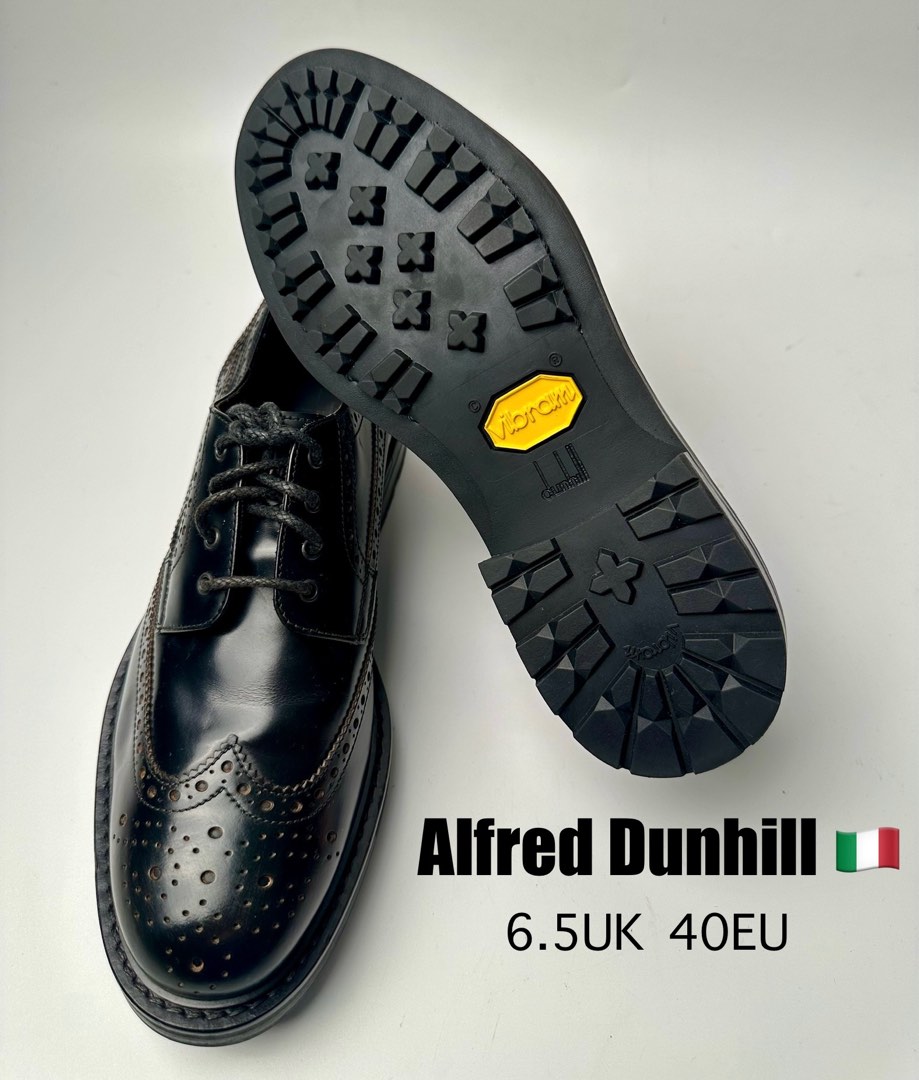 Alfred Dunhill Derby Wingtip Made in Italy